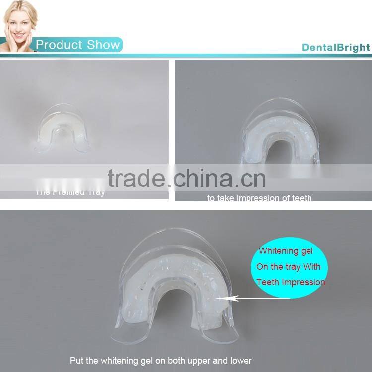 High Quality Clear Carbamide/Hydrogen Peroxide Prefilled Gel Tray