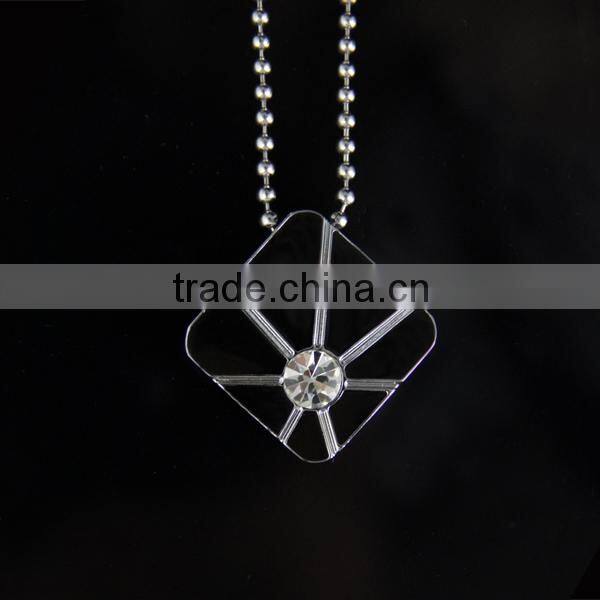 modern fashion design stainless steel pendant necklace jewelry