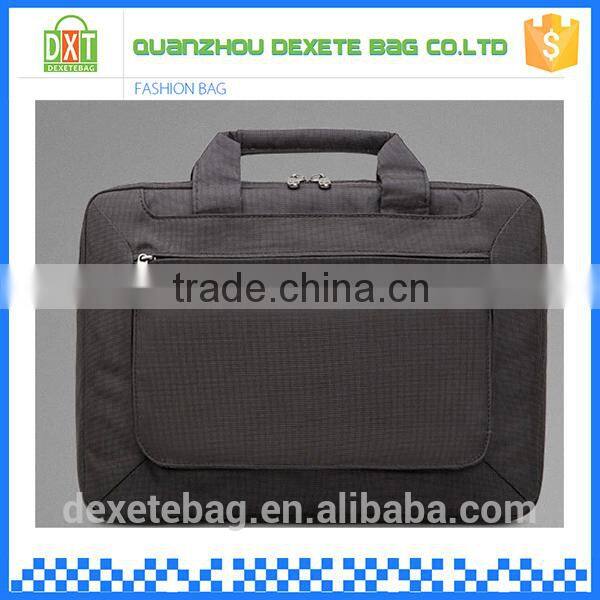 OEM fashion 36X6X25.5cm black polyester bag laptop