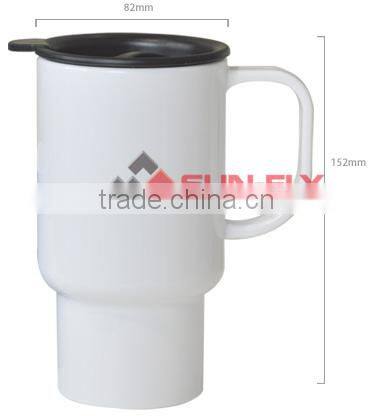 Polymer Travel Mug,blank sublimation plastic cup,custom mug,logo printing cup