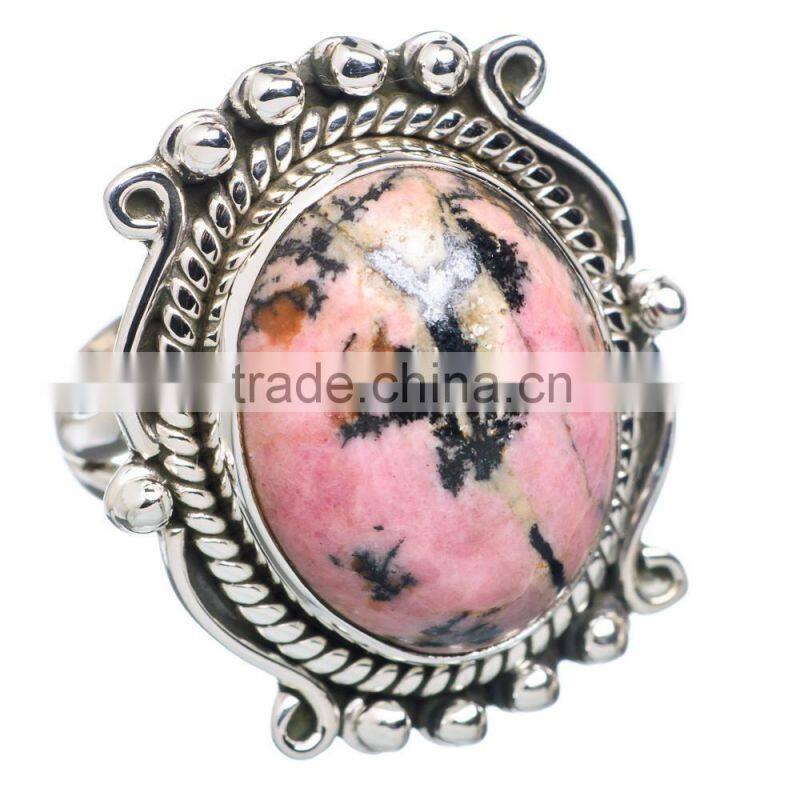 925 silver ringds in wholesala price, Rhodonite ring best wholesale price