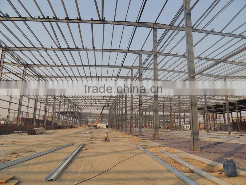 Easy installation steel structure prefab building