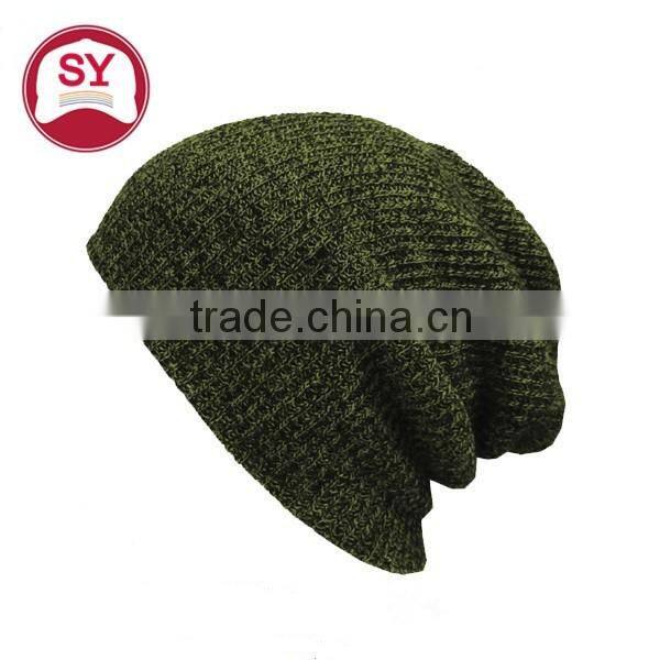 wholesale multi color custom knit beanie