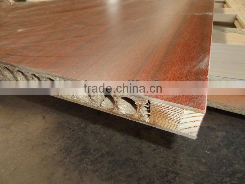 30mm 33mm 38mm hollow partcle board tubular particle board tubular chipboard