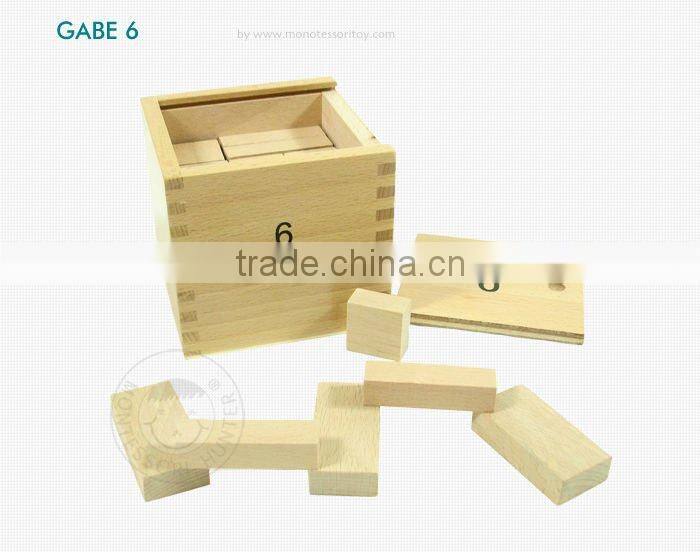 GABE 8 Sticks, Preschool Educational Frobel Toys