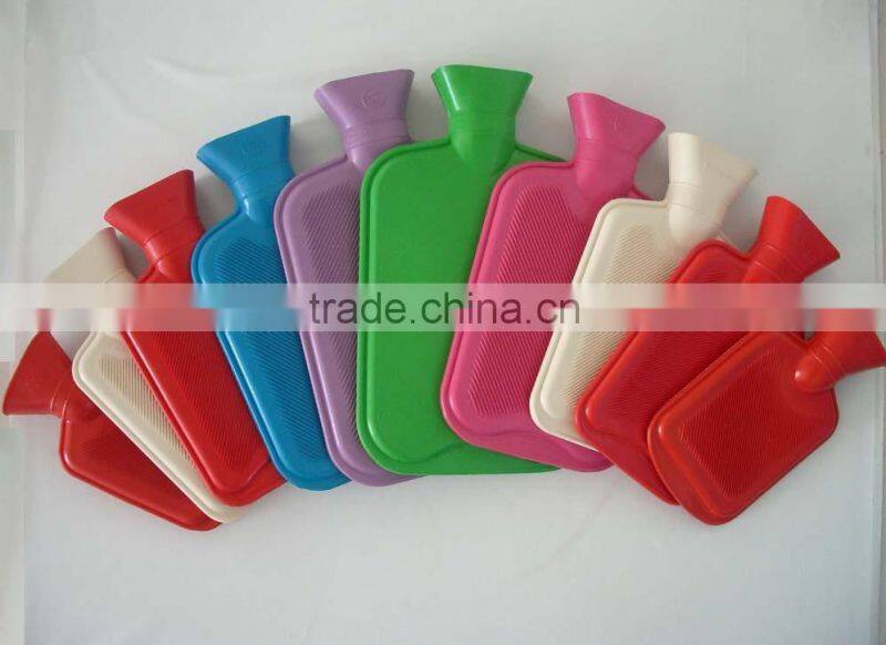 750ml rubber hot and cold water bottle