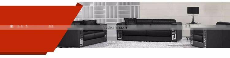 High elasticity moistureproof super bearing living room leather sofa