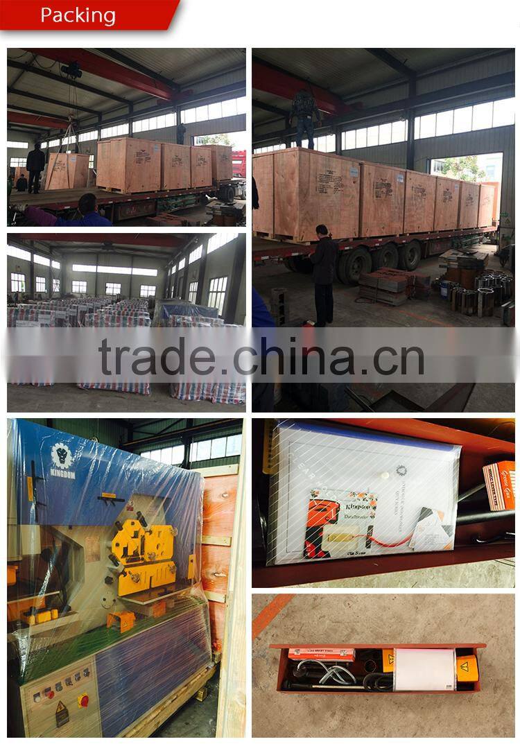 Kingdom QC12Y swing cnc hydraulic shearing machine