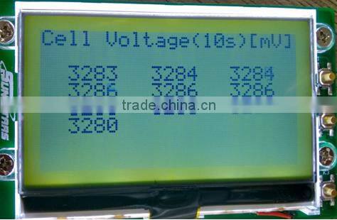 LCD module for BMS