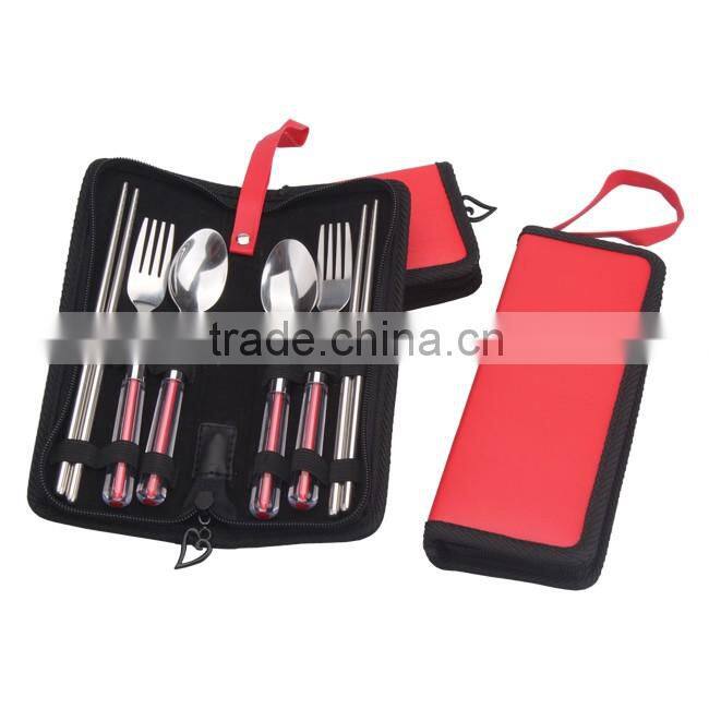 promotional spoon and fork gifts, fork and spoon travel set, personalized cutlery set