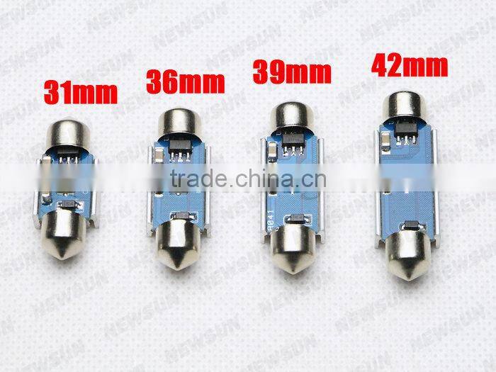Automotive parts led festoon dome light, 3SMD 5050 factory low price car interior lights