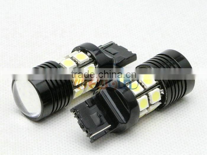 T20 W21/5W 7440 14 SMD 5050 LED Pure White Car Auto Light Source Brake Parking Reverse Lamp Bulb DC12V