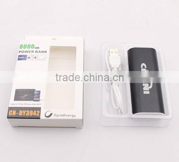 2016 stylish high quality, credit card size power bank with 3 colors