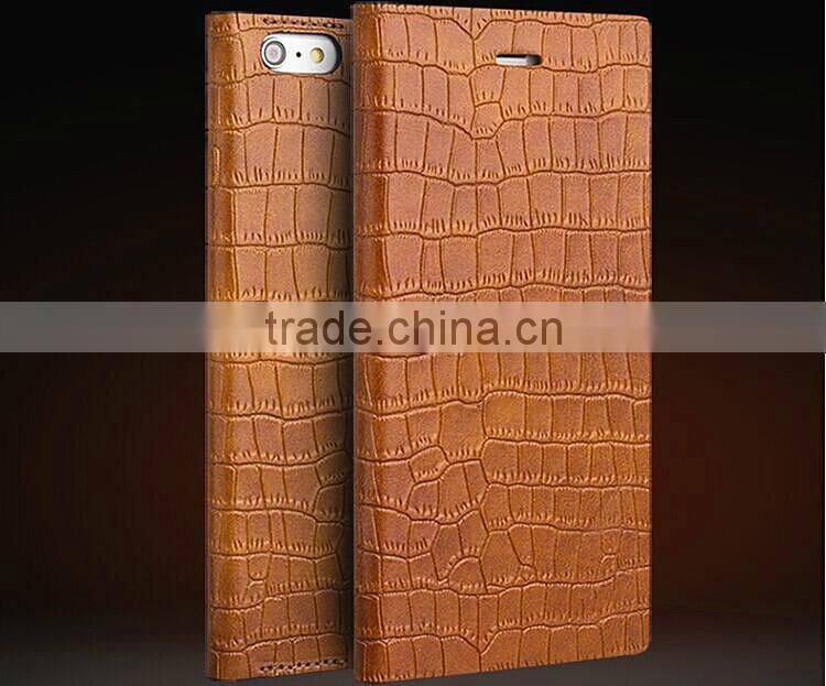 2015 Hot sale factory price crocodile pattern ultra thin case for iphone 6/6 plus