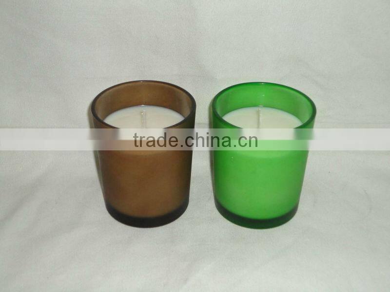 Natural Soy Candle in glass cup with box