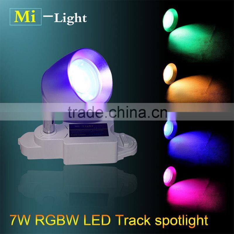 7W Wifi and RF remote control new track light RGBW home automation wifi light switch