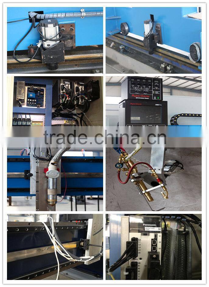 cnc gantry type plasma /flame cutting machine for metal steel plate