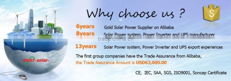 < Must solar> EP1100 Pro modified sine wave inverter 24v 1440w with led lights