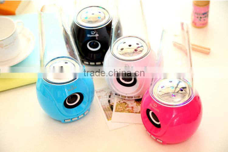 2016 hot selling led water dance speaker with bluetooth sport TF card