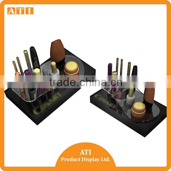 Hongkong Supplier crystal clear multifuctional acrylic nail polish display stand with cheap price