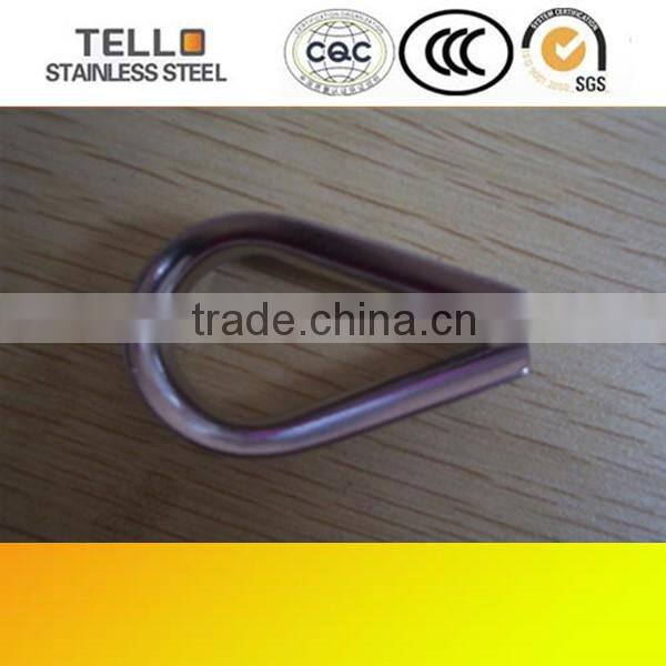 stainless steel wire rope thimble