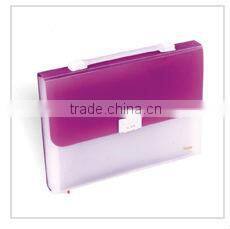 A4 13 Layers Transparent Color Expanding File Pocket