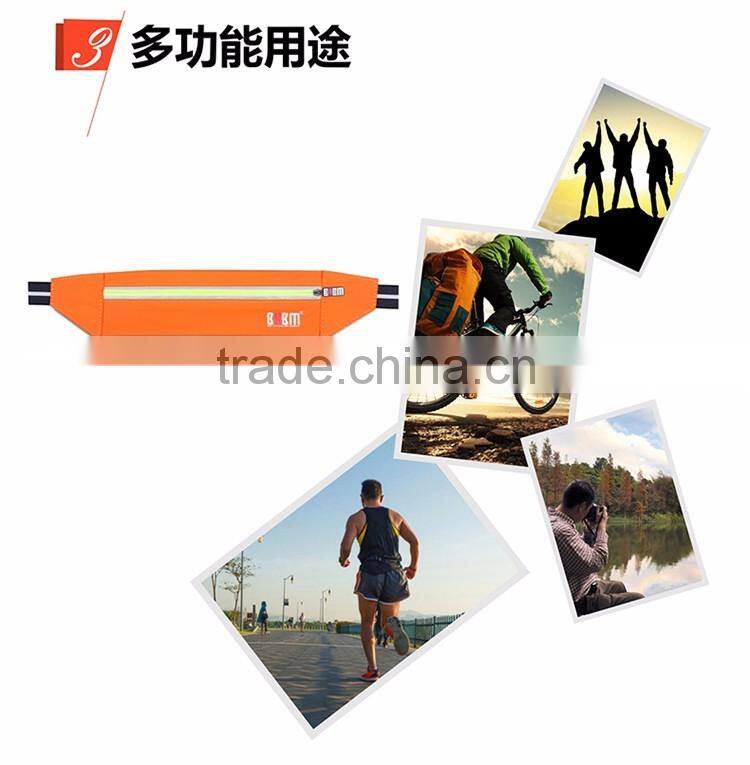 BUBM outdoor sport neoprene ultrathin bum bags waterproof waist bag ruuning belt