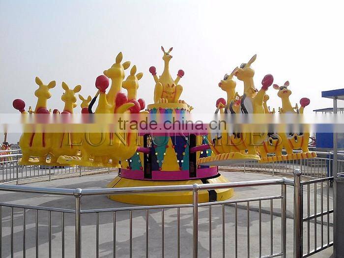 Christmas Mall Decorations Amusement Kangaroo Jumps Animal Park Games for Sale