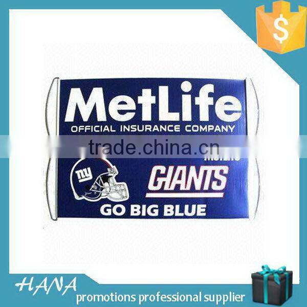 Modern promotional handheld fan banner