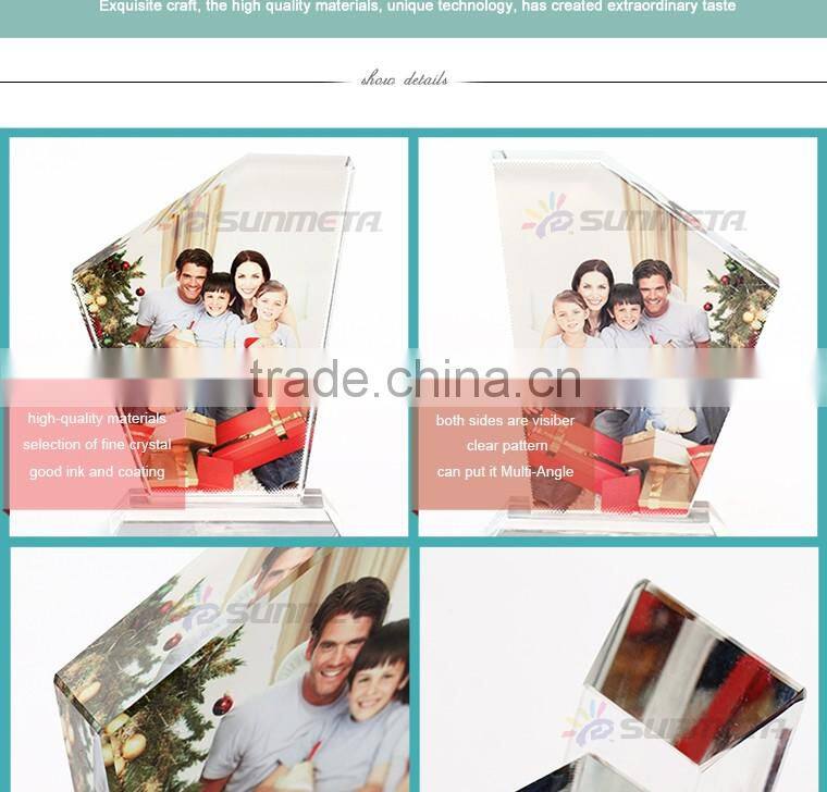 Wholesale Alibaba Sublimation Photo Frame Crystal Home Decorative Items