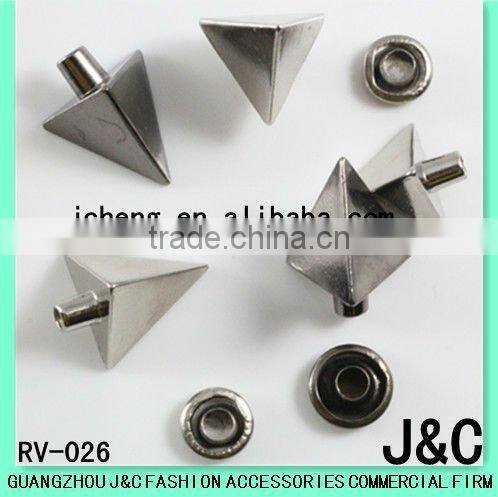 Skull head shape garment accessories/nail head/stud/crystal stud