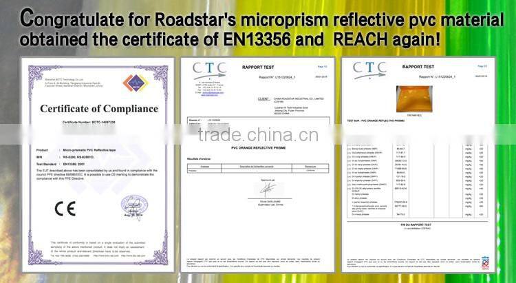 Protect 100% PVC reflective roll