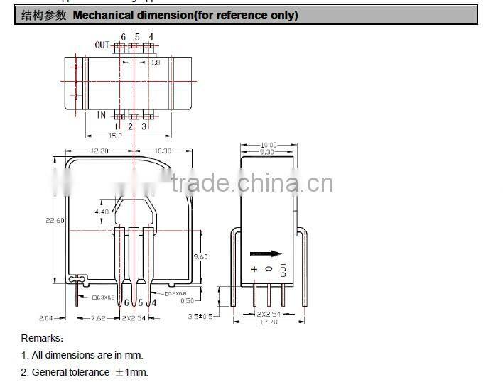 closed loop current sensor