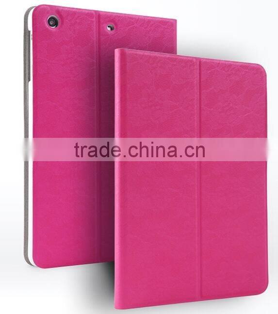IFC005 Luxury PU Leather Cover CasesFor iPad Air 1/2, 2016 High quality Stand cover cases for iPad5/6 mini tablet pc