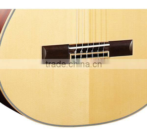 Solid spruce Body Material and Ebony, Sapele Fingerboard Material Hot sale electric guitar