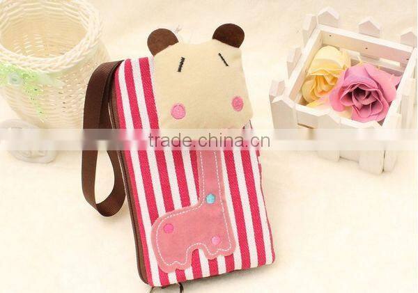 Cute Cartoon Donkey Fabrics Woman Coin Wallet Wholesale ZTCW-0023