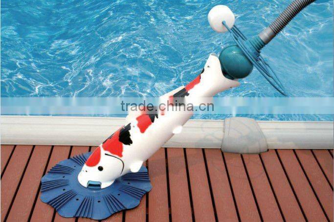2016 Quiet automatic swimming pool cleaning equipment (hose included ) Climbs walls