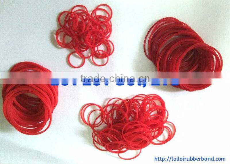 China size 18 Red rubber band Manufacturer / 100% natural rubber