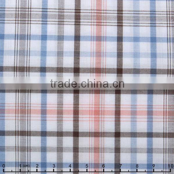 James 100% Cotton Fashion colorful check Shirting Fabric
