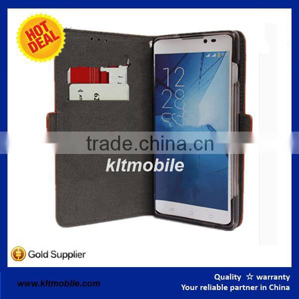 OEM custom logo leather flip case for huawei ascend g620s