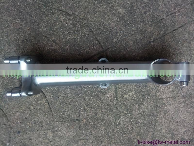 Titanium Tandem Bicycle Stem Custom Titanium Bike Stems for Road Mountain Tandem Bikes XACD Titanium Bike Stem in China