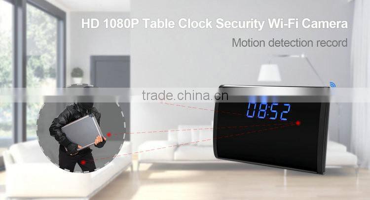 Modern style Motion detection & Push alarm msgs super long IR wifi camera