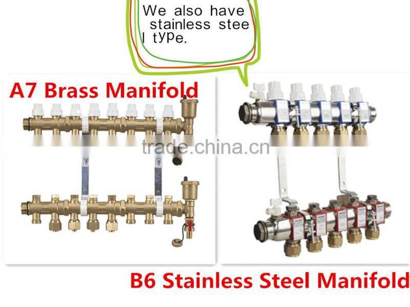European standard menred water heating manifold equipment system