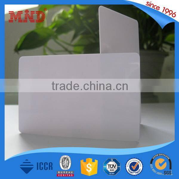 MDI170 13.56MHZ Inkjet PVC blank id card for Epson T50 Printer