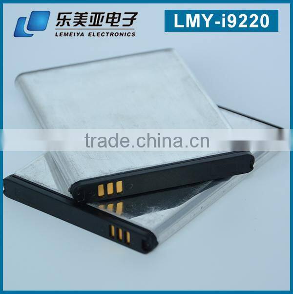 li ion 3.7v battery, rechargeable batteries for samsung, i9220 3200mah lithium phone batterty