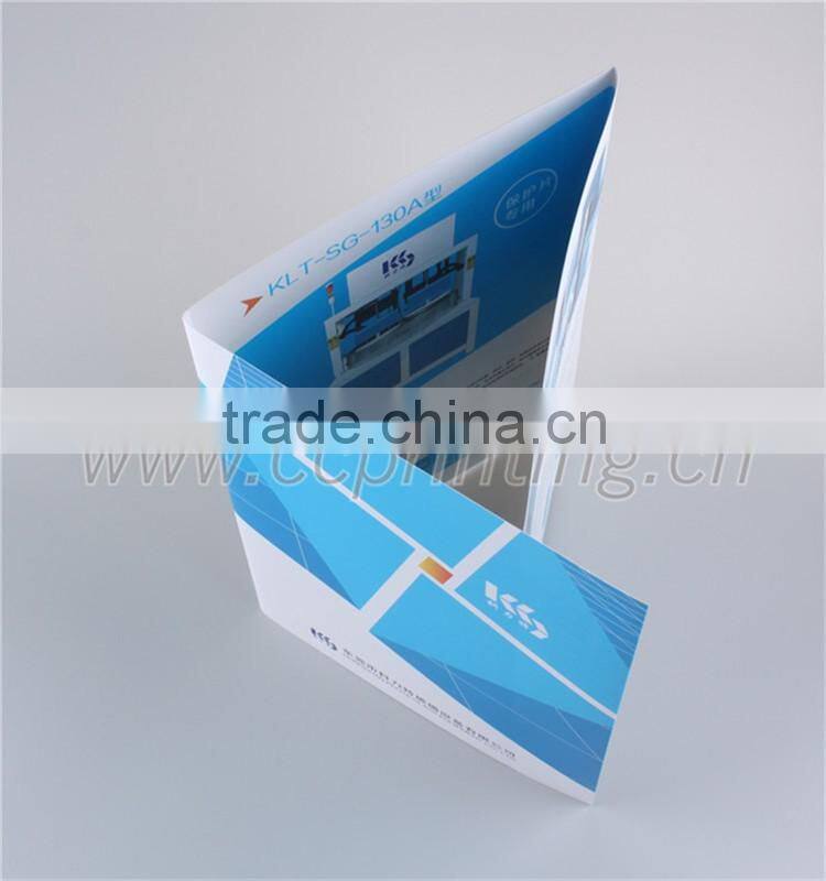 Customized order offset printed poster collapsible flyer printing