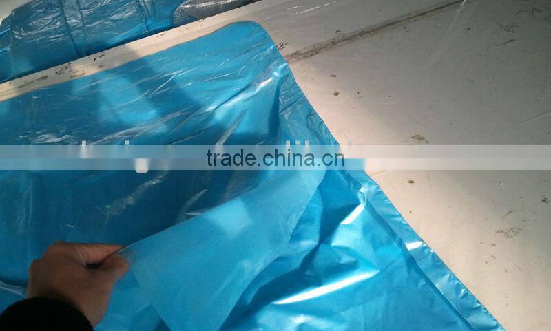 plastic bag with tear off perforation