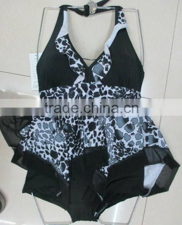 2014 wholesale ture thong swimsuit Leopard grain maturesexy bikini kids/girls girl swimsuit models