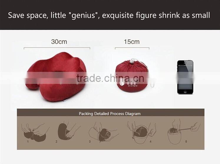 Memory foam pillow u shaped travel neck pillow for neck protection