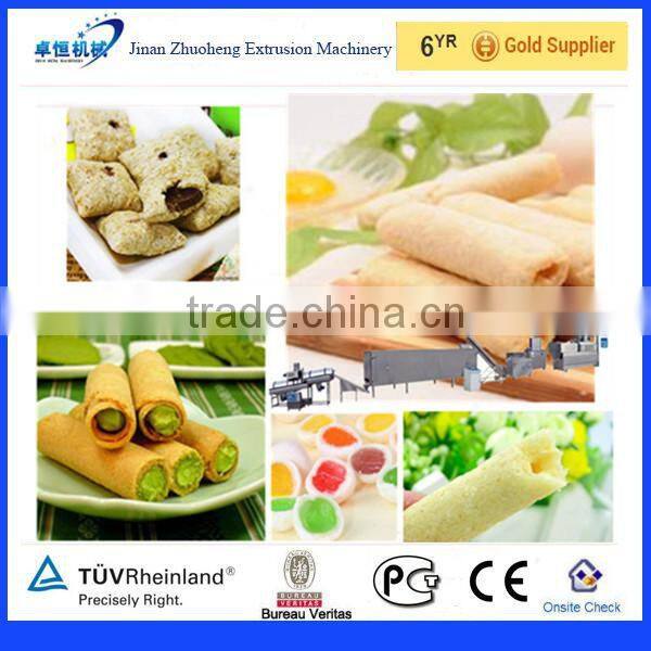 150kg/h Core Filled Snack Food Processing Machine
